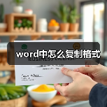 word中怎么复制格式(图3) word中怎么复制格式(图3)
