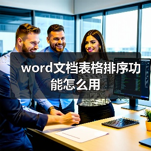 word文档表格排序功能怎么用(图2) word文档表格排序功能怎么用(图2)