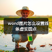word图片怎么设置线条虚实圆点（图3）