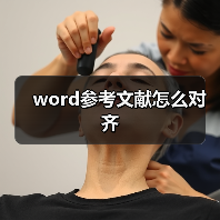 word参考文献怎么对齐（图4）