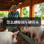 怎么删除回车键箭头（图4）