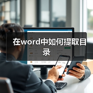 在word中如何提取目录(图1) 在word中如何提取目录(图1)