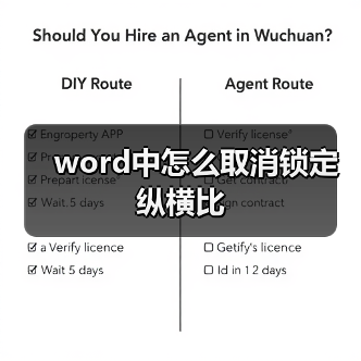 word中怎么取消锁定纵横比（图3）