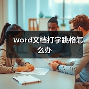 word文档打字跳格怎么办（图3）