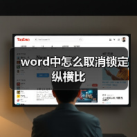 word中怎么取消锁定纵横比（图4）