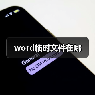 word临时文件在哪(图3) word临时文件在哪(图3)