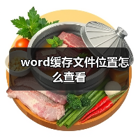 word缓存文件位置怎么查看(图3) word缓存文件位置怎么查看(图3)