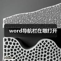 word导航栏在哪打开(图1) word导航栏在哪打开(图1)