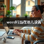 word行距在哪儿设置(图2) word行距在哪儿设置(图2)