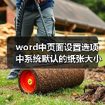 word中页面设置选项中系统默认的纸张大小是多少?(图2) word中页面设置选项中系统默认的纸张大小是多少?(图2)