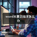 word不显示批注怎么办(图1) word不显示批注怎么办(图1)