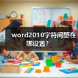 word2010字符间距在哪设置?(图4) word2010字符间距在哪设置?(图4)