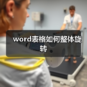 word表格如何整体旋转(图4) word表格如何整体旋转(图4)