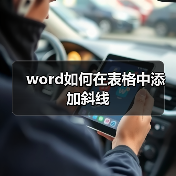 word如何在表格中添加斜线（图2）