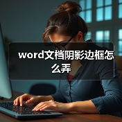 word文档阴影边框怎么弄（图2）