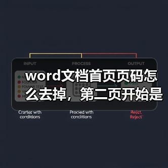 word文档首页页码怎么去掉，第二页开始是1？（图4）