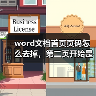 word文档首页页码怎么去掉，第二页开始是1？（图1）
