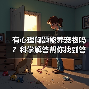 有心理问题能养宠物吗?科学解答帮你找到答案(图1) 有心理问题能养宠物吗?科学解答帮你找到答案(图1)