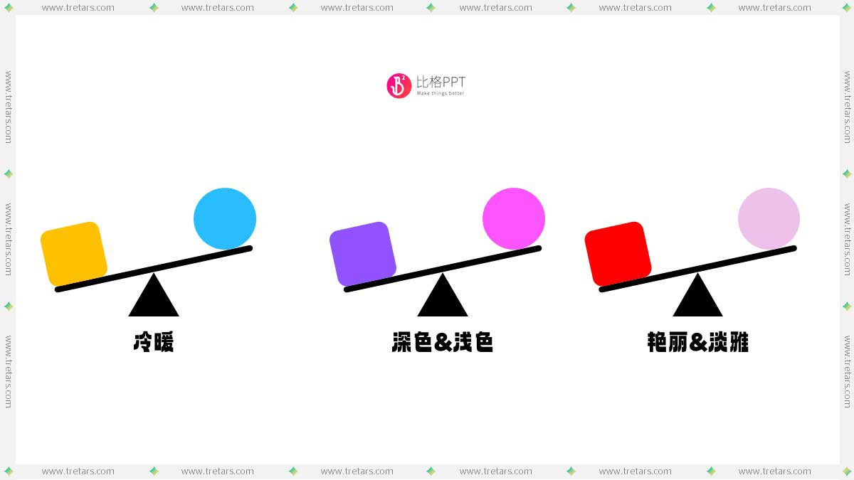 PPT教程：画面平衡也许是打破呆板的利器(图8)