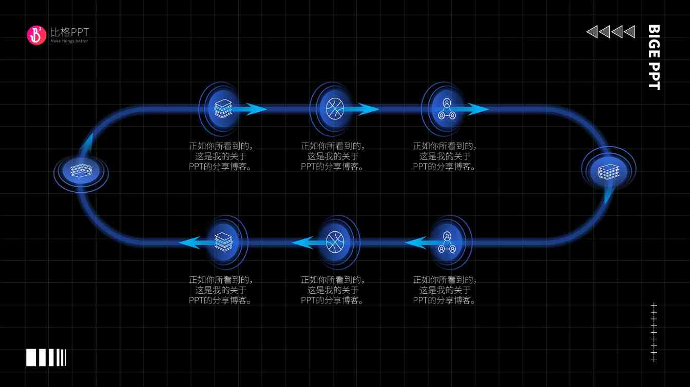 循环关系PPT图表：细节满满(图1)