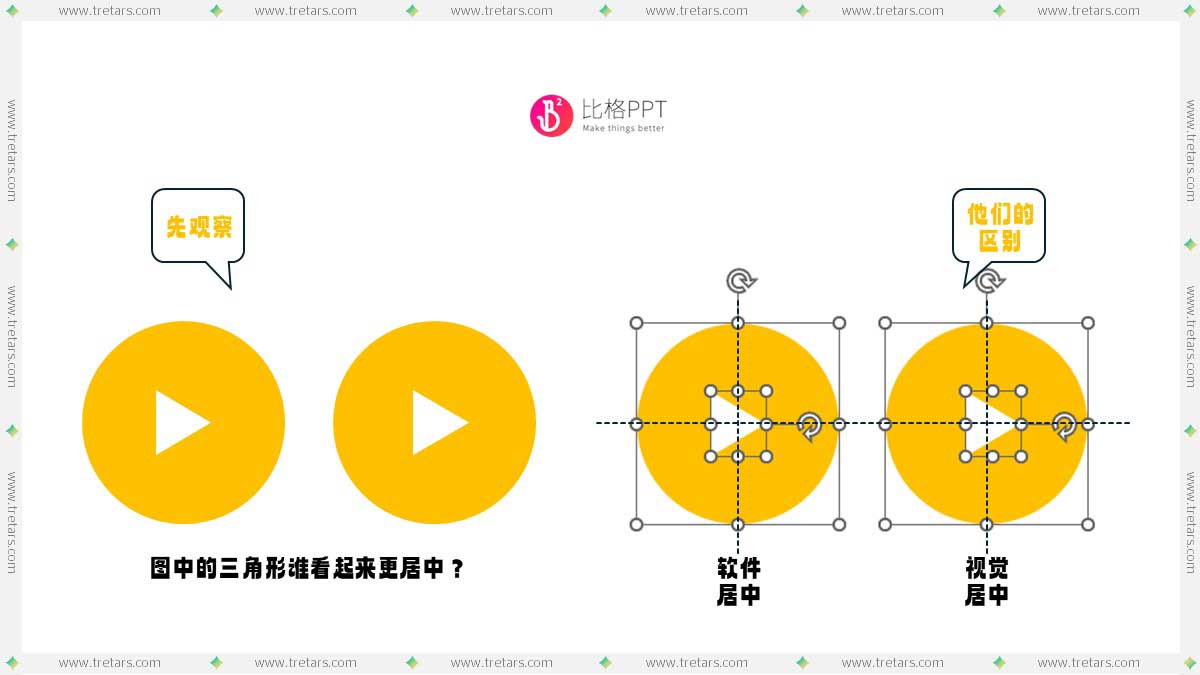 PPT软件对齐了就对齐了吗？关于对齐的几个小Tips(图1)