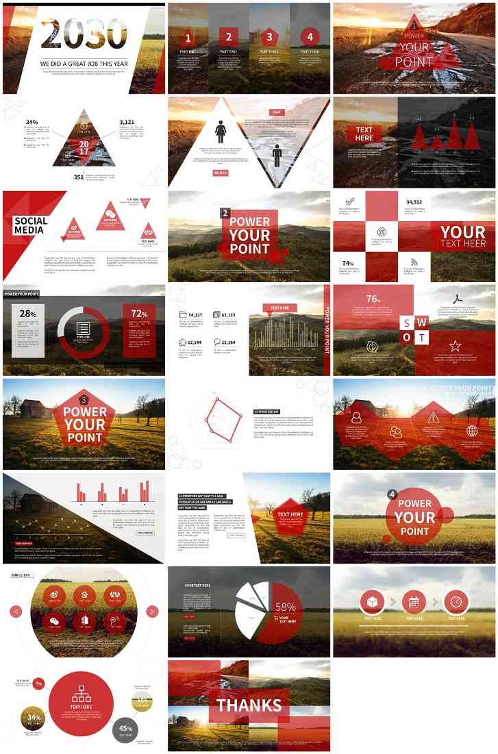 时尚杂志风格PPT：10年过去了，还是没有过时(图1)