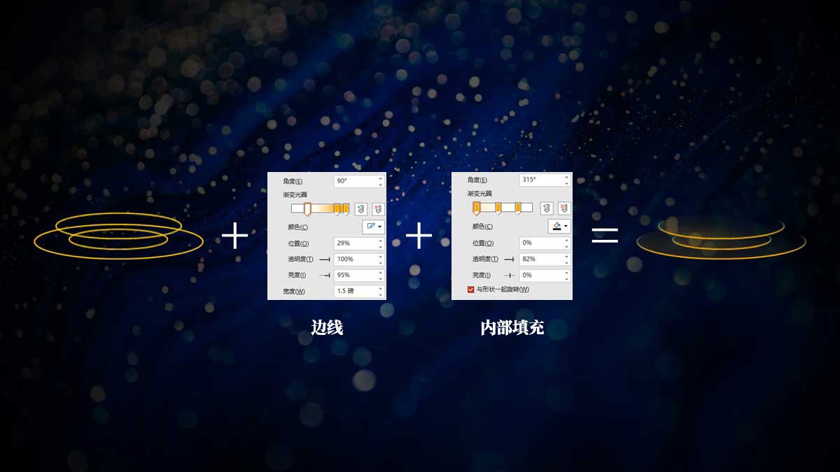 烫金文字：高逼格年会必备设计(图3)