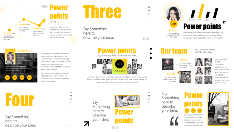 keynote模板,PPT排版,动态PPT模板,工作PPT模板